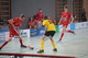 Bereits für die Meisterrunde qualifiziert: Lorenz Haslinger, Kjell Hönemann (v. links) und die U15 der Red Hocks. (Foto: Börsch)