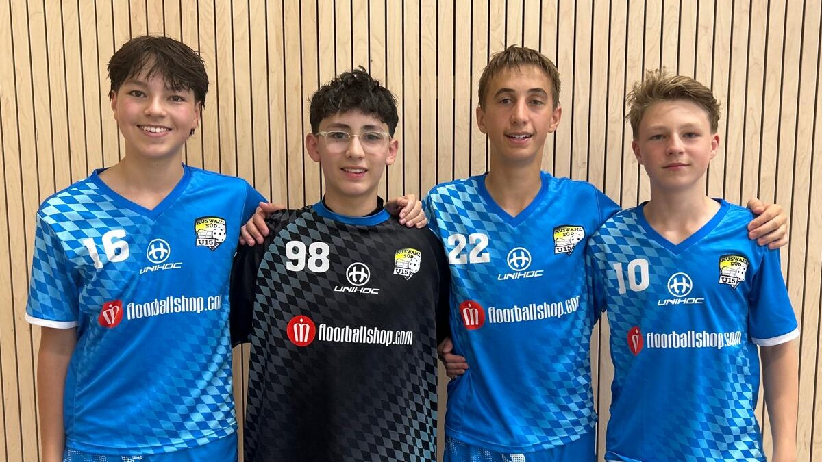 Alexander Rüdiger, Rafael Wipfler, Moritz Trieb und Julius Harbich (v. links) landeten bei ihrer Trophy-Premiere mit dem Süden auf Platz vier. (Foto: Privat)