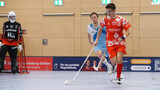 Lukas Trieb gehört zu jener jungen Riege an Spielern, die ins Zweitligateam der Red Hocks aufgerückt sind – bei seinem Debüt gegen Halle gelang ihm sogar gleich ein Tor. Über eine Doppellizenz ist dazu auch weitere Spielpraxis in der floorballshop.com Regionalliga Bayern möglich. (Foto:Finkenzeller)