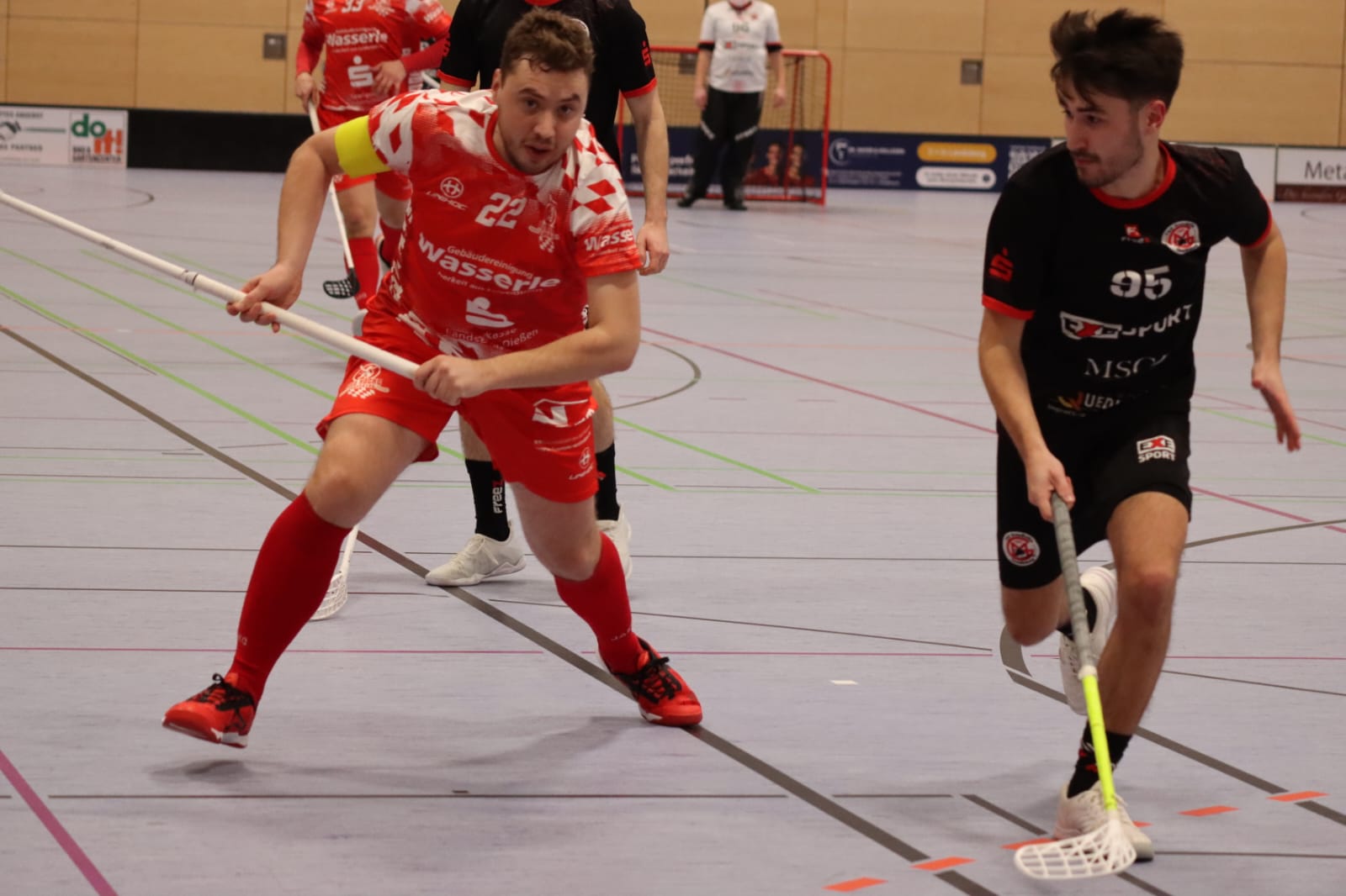 Nach einer erfolgreichen Saison wollen Kapitän Marco Tobisch und die zweite Mannschaft der Red Hocks am Wochenende vor heimischem Publikum ein Wort um den süddeutschen Titel mitreden. (Foto: Manhart)