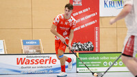 Für John Blümke ist die Saison leider bereits gelaufen. Die Red Hocks wünschen ihrem Bulldozer gute Besserung. (Foto: Finkenzeller)