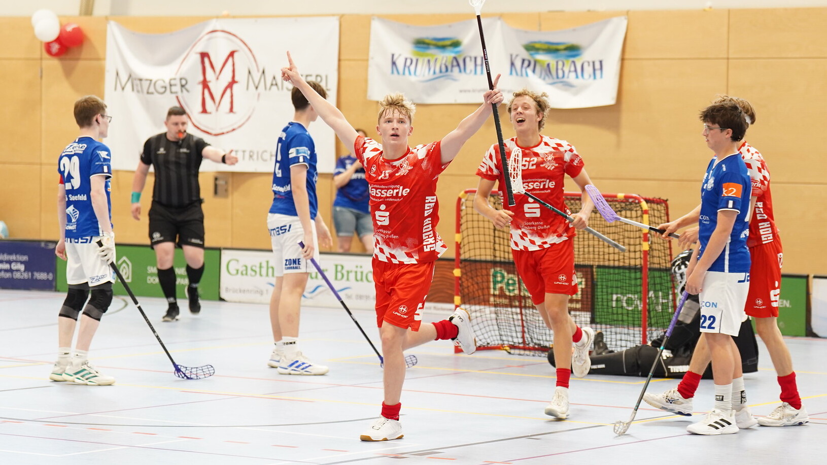 Mit Ferdinand Reichenbergers 3:0 war das Finale weitgehend entschieden. (Foto: Red Hocks)