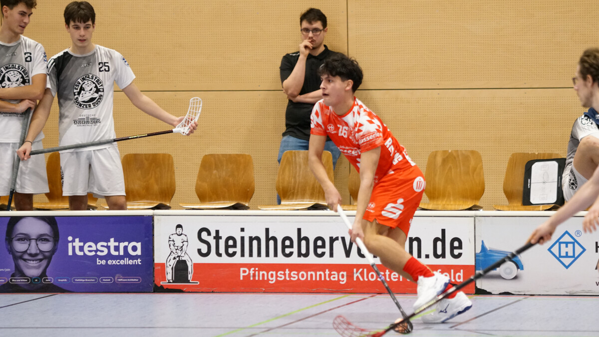 Daniel Wipflers 1:0 für die Red Hocks beruhigte das erste Drittel merklich. Insgesamt kam der Allrounder auf zwei Treffer und eine Vorlage. (Foto: Finkenzeller)