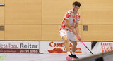 John Blümke und die Red Hocks sind zum Saisonauftakt am Sonntag im Pokal in Hessen gefordert. Eine Woche darauf geht es dann im Heimspiel gegen Halle erstmals wieder um Zweitligapunkte. (Foto: Finkenzeller)