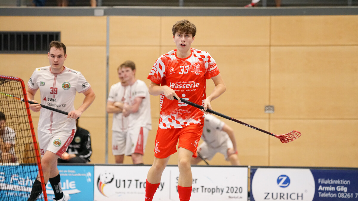 Gut in Form: Gegen Ebersgöns steuerte Jonas Knaus zwei Treffer und eine Vorlage zum Sieg der Red Hocks bei. (Foto: Finkenzeller)