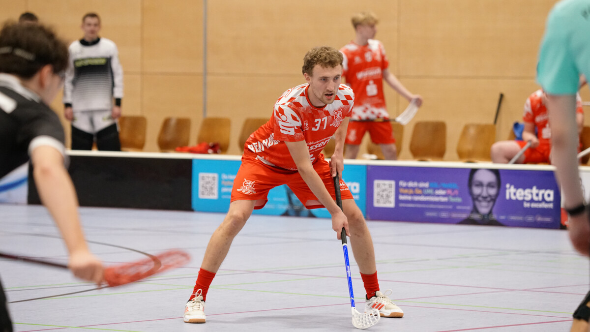 Tobias Hutter wurde in Dessau zum Man of the Match gekürt. Seine Red Hocks gewannen mit 8:4. (Foto: Archiv/Finkenzeller)
