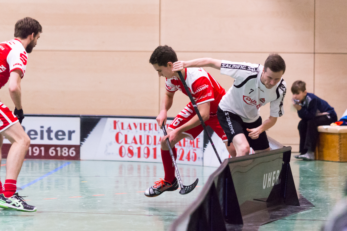 Bei den Red Hocks debütierte Christian Göth früh per Zweitlizenz im Bundesliga-Team. (Foto: Finkenzeller)