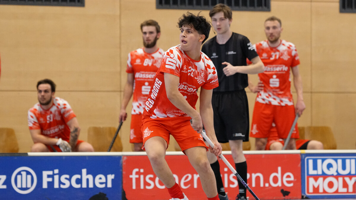 Der erste Saisonsieg habe richtig gutgetan, schildert Daniel Wipfler. Am Samstag haben seine Red Hocks Chemnitz zu Gast (18 Uhr), gleich tags darauf kommt Dresden (16 Uhr). (Foto: Finkenzeller)