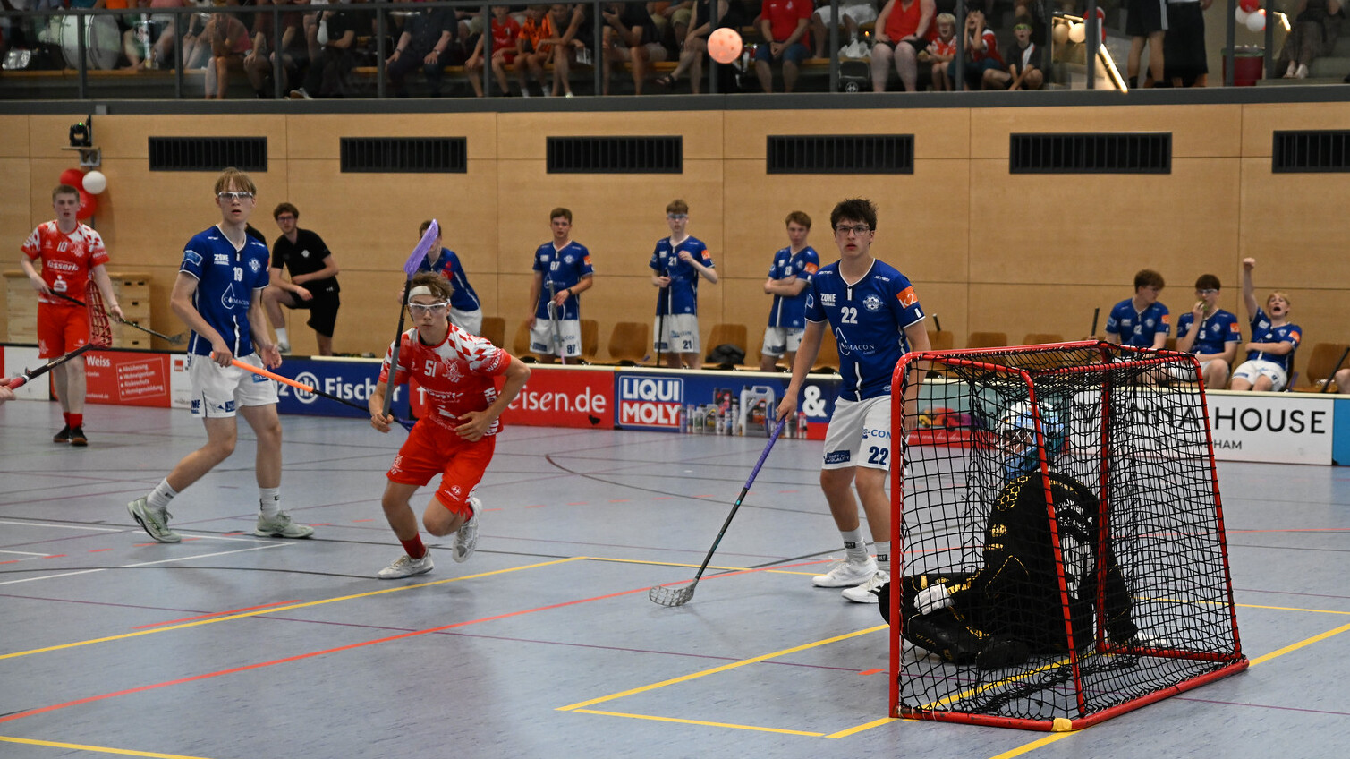 Ein Doppelpack Jeremias Probsts im Finale ließ Kauferings Titelträume Gestalt annehmen. (Foto: Red Hocks)
