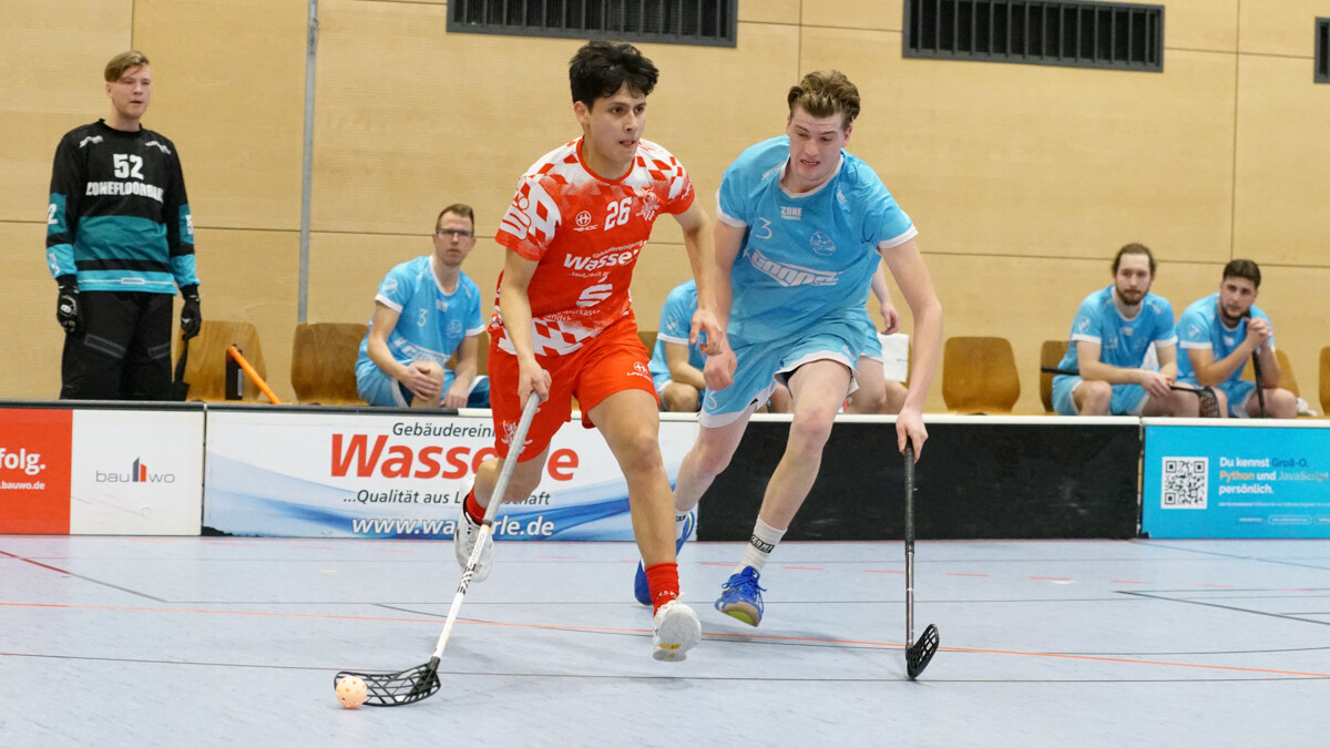 Ab ins Finale: Daniel Wipfler und die Red Hocks haben die Hürde Ebersgöns erfolgreich bewältigt. (Foto: Archiv/Finkenzeller)