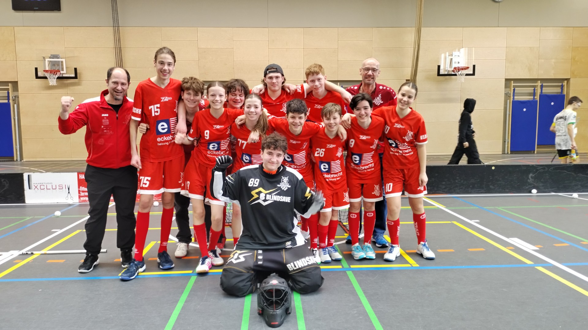 U15 der Red Hocks (Foto: privat)