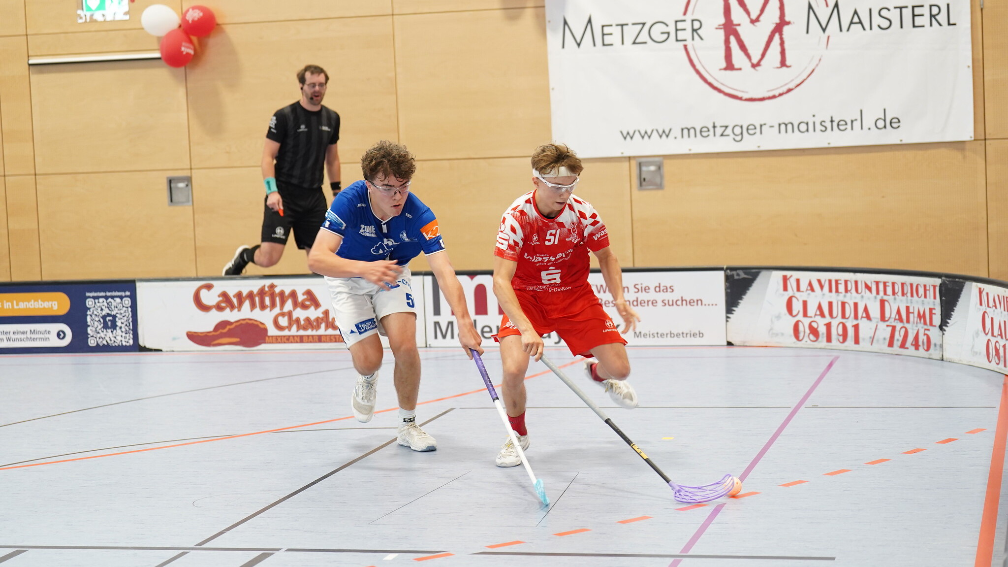 Mit 16 Jahren peilt Jeremias Probst bereits sein Debüt in der 1. FBL an und einen Kaderplatz bei der U19-WM. (Foto: Red Hocks)