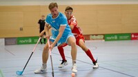 Moritz Trieb gehört zu jenen Talenten, die für die Reserve der Red Hocks ihre erste Herrensaison bestreiten. Gegen Ebersgöns sammelten sie und ihr Team wichtige Erfahrungen. (Foto: Trieb)