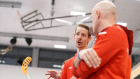 Cheftrainer Henrik Nordström geht in seine zweite Saison bei den Red Hocks. (Foto: Finkenzeller)