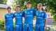 Valentin Bauer, Jeremias Probst, Luca Scharnagl und Paul Denk (v. links) kamen mit dem U17-Landeskader auf Rang drei ins Ziel. Probst wurde ins All-Star-Team berufen. (Foto: Mair)