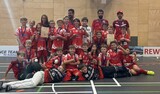 Die U11 der Red Hocks holte Platz zwei in der bayerischen Meister- und Rang eins in der Platzierungsrunde. (Foto: Privat)